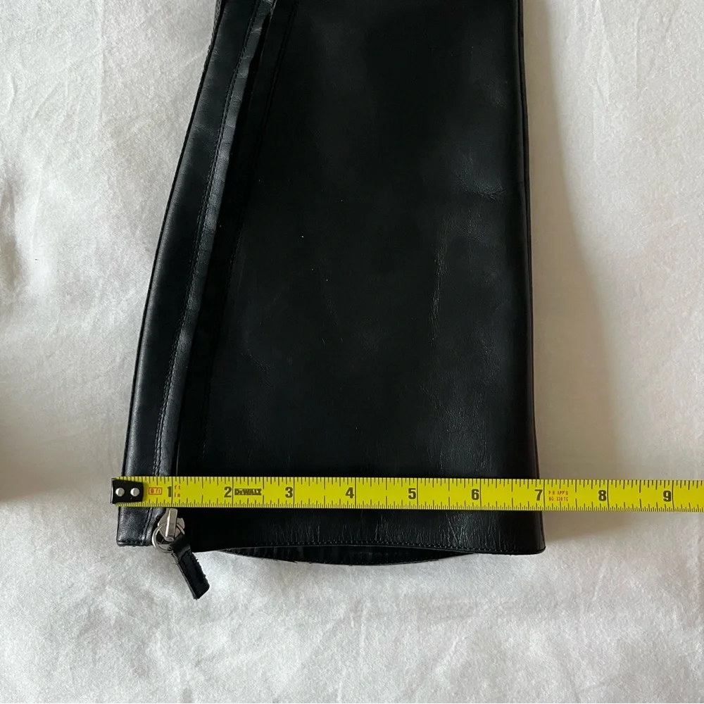 Zara Black Knee-High Boots - Picture 6 of 9